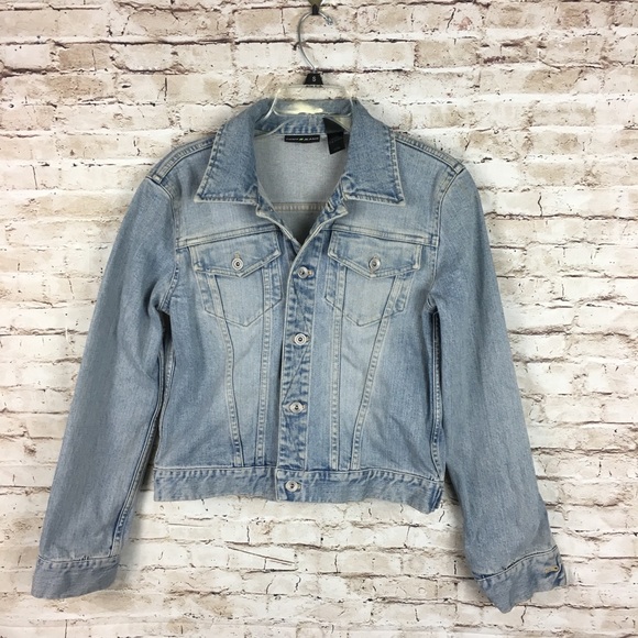 stone washed jeans jacket womens